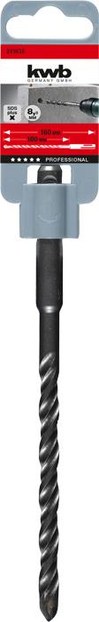 Image du produit kwb Mèches HB 44 SDS plus pour marteauxperforateur, 160/100 mm, ø 8.0 mm (8 mm)