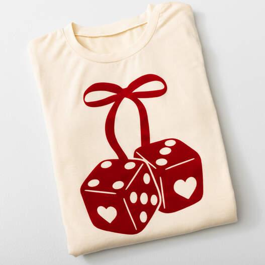 Produktbild Cricut Flocked Iron-On WHITE 30x48cm