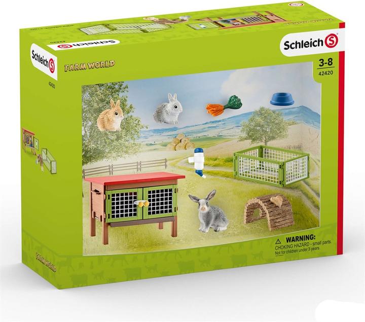 Productafbeelding Schleich Konijnenhok