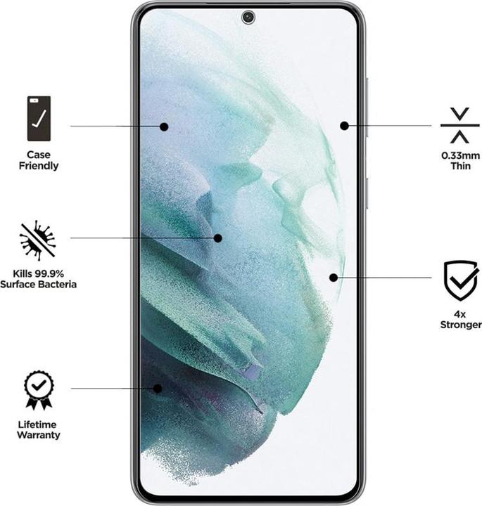 Actual product image Eiger Mountain Glass+ Ultra (1 pcs., Samsung Galaxy S21 FE)