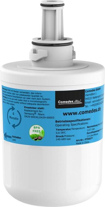 Flickbee Filtre à eau premium pour réfrigérateur Samsung remplace le filtre Samsung® DA29-0003G