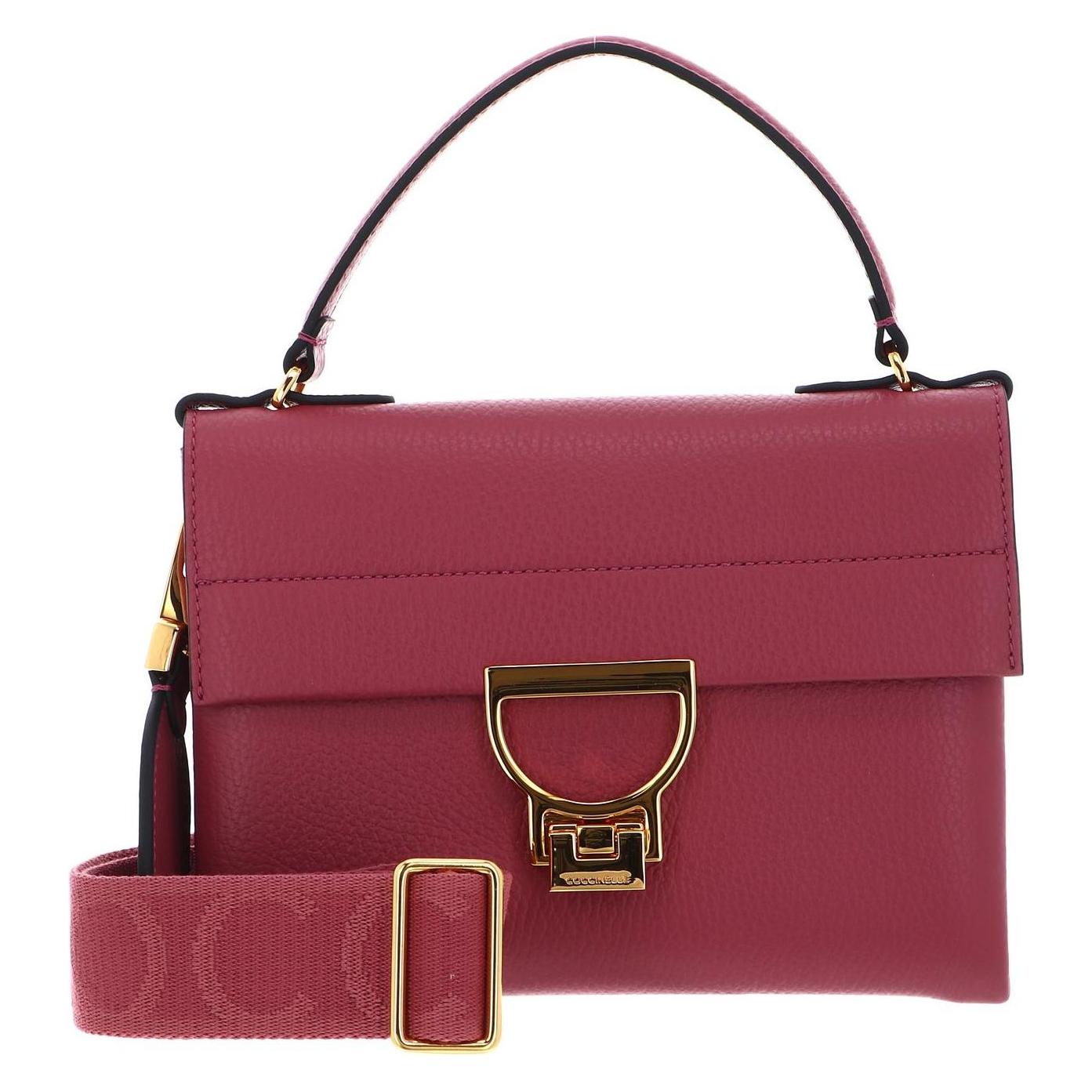 Coccinelle, Damen, Handtasche, Arlettis Signature Handbag Grained Leather, Pink
