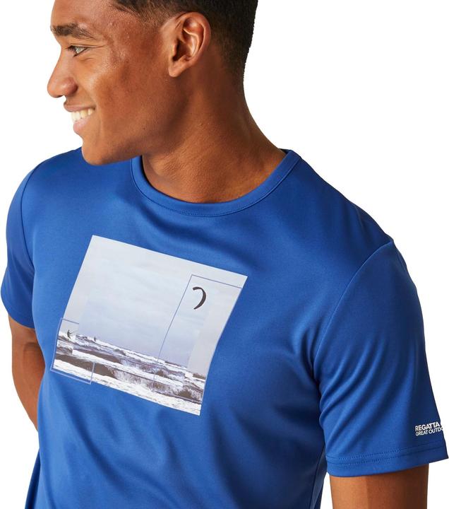 Actual product image Regatta Mens Fingal VIII Seaside T-Shirt (M)