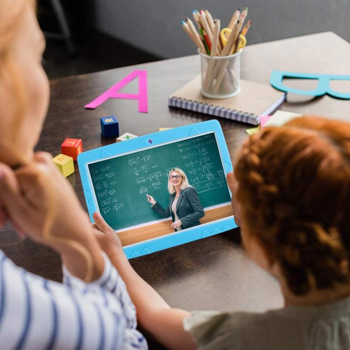 Actual product image Sannuo Kids tablet (4G, 10", 32 GB, Blue)