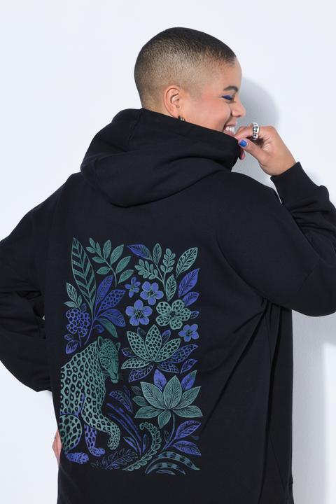 Image du produit Studio Untold Sweat-shirt à capuche oversize, imprimés léopard (50, 52)