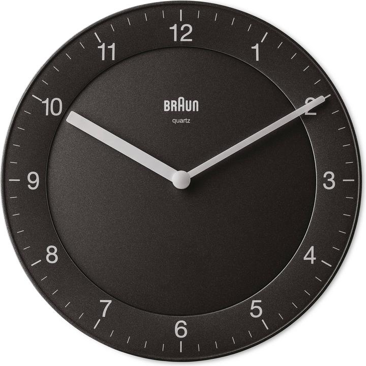 Braun BC 06 B quartz wall clock analog (20 cm)