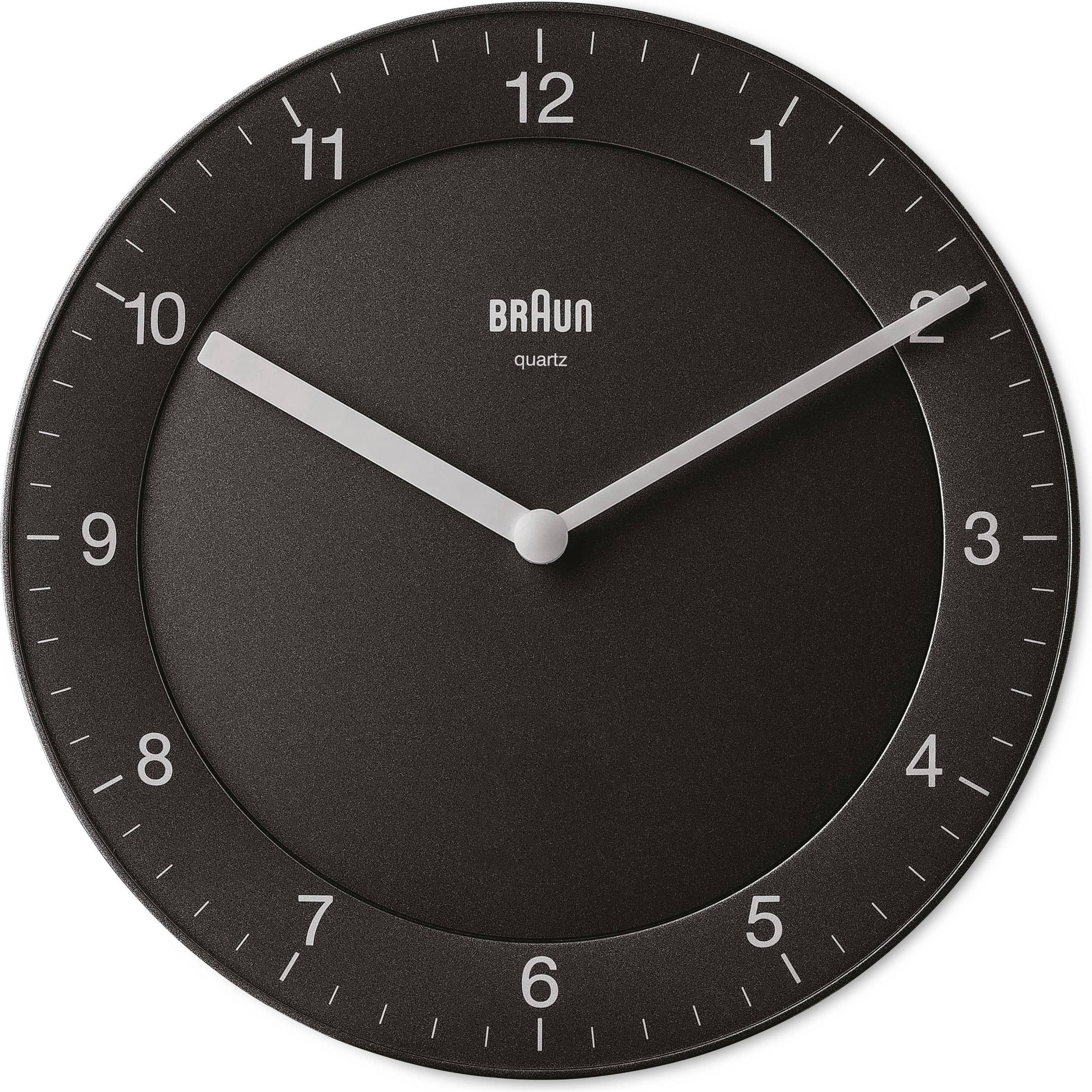 Braun, Wanduhr, BC 06 B Quarzwanduhr analog (20 cm)