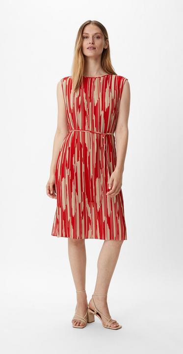 Image du produit Comma Robe Robe en mousseline de soie plissée (34)