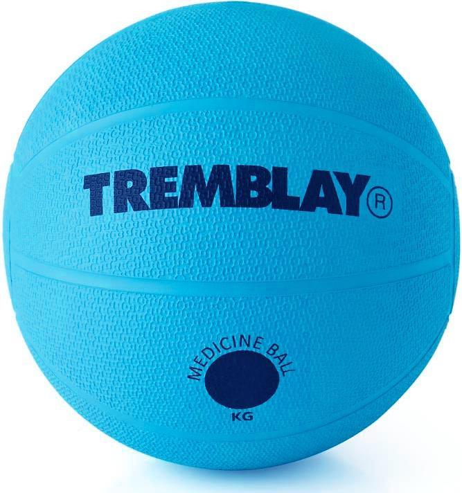 NoName Palla pesata TREMBLAY Medicine Ball 1kg D17,5cm Blu per il lancio (1 kg, 175 mm)