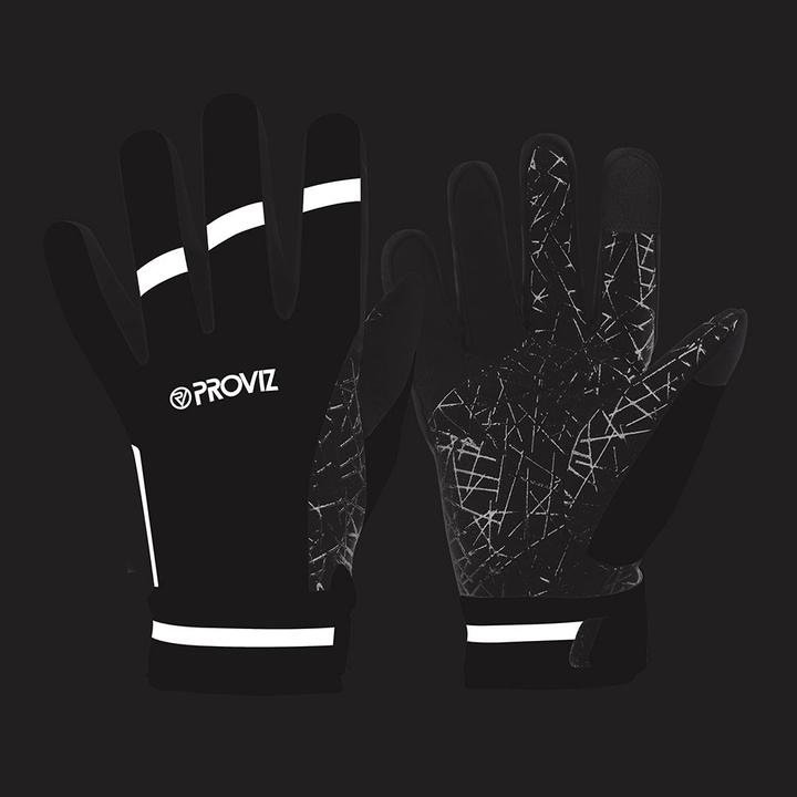 Actual product image Proviz Classic Cycling Gloves black/reflective XL (XL)