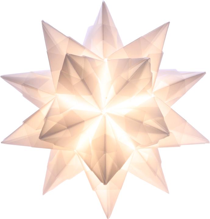 Produktbild Folia Faltblätter Bascetta-Stern Mini weiss, gelb, rot, orange (115 g/m², 128x)