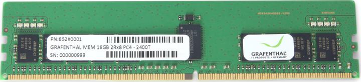 Image du produit Grafenthal MEM 32GB 2Rx4 DDR4-2666MHz RDIMM PC4-21300 ECC CL19 1.2V (1 x 32GB, 2666 MHz, RAM DDR4, DIMM)