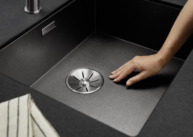 Productafbeelding Blanco Zerox 500-U DonkerSteel (Onderbouw gootsteen, 54 cm, 44 cm)