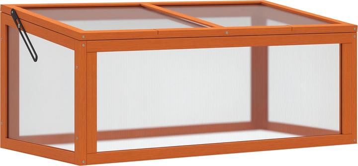 Outsunny Couchette avec cadre en bois