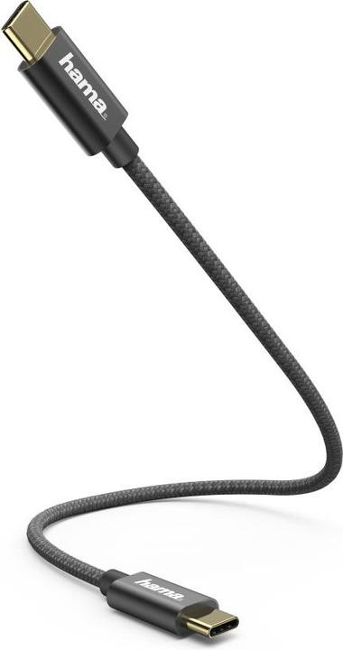 Produktbild Hama USB-C - USB-C (0.20 m, USB 2.0)