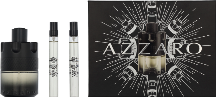 Immagine prodotto Azzaro The Most Wanted Intense EDT Set regalo da 100ml e mini EDT 2 x 10ml 100ml (Eau de toilette, 120 ml)