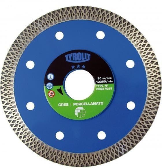 Actual product image Tyrolit Diamond saw blade Premium Ø 125 mm bore 22.23 mm tiles 10 mm