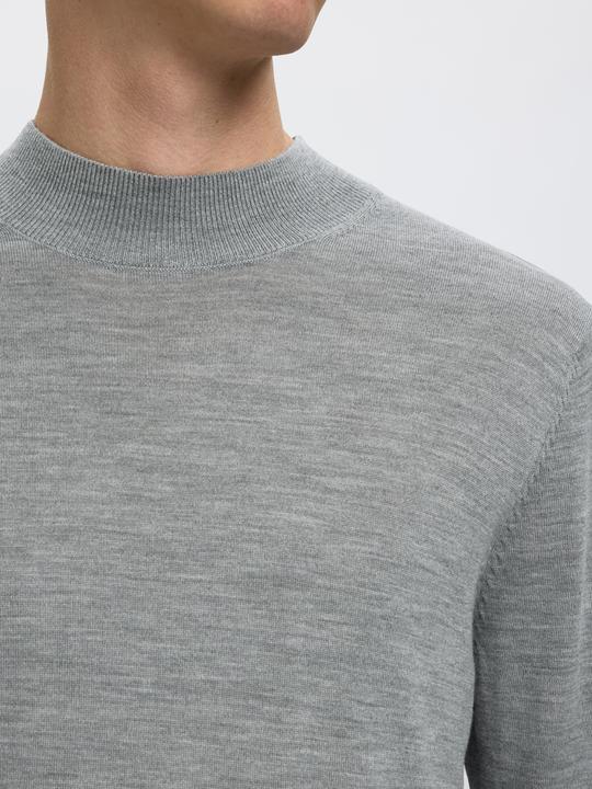 Immagine prodotto Selected Homme Maglia a collo alto in 100% lana merino (L)