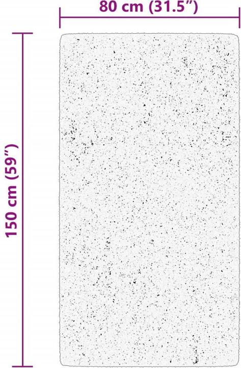 Actual product image vidaXL Teppich (80 x 150 cm)