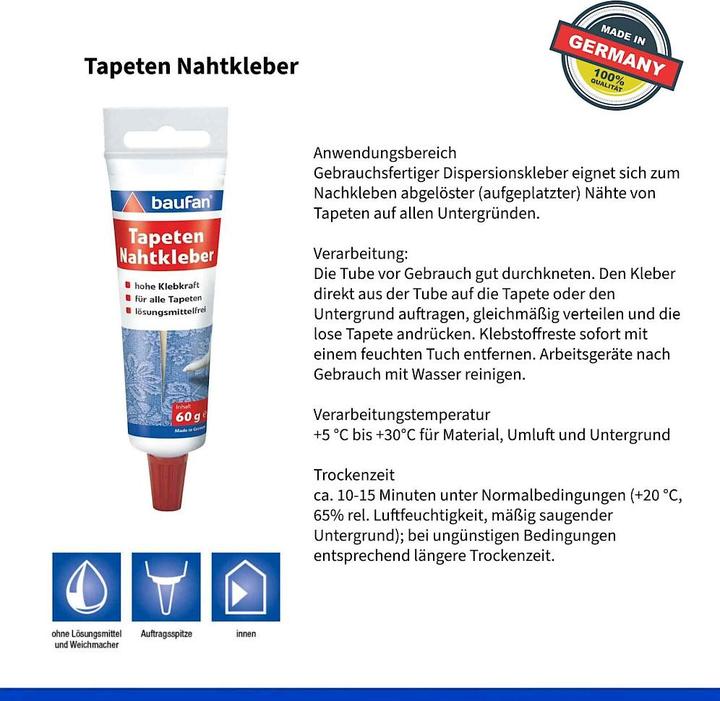 Produktbild Baufan Tapeten-Nahtkleber 60g