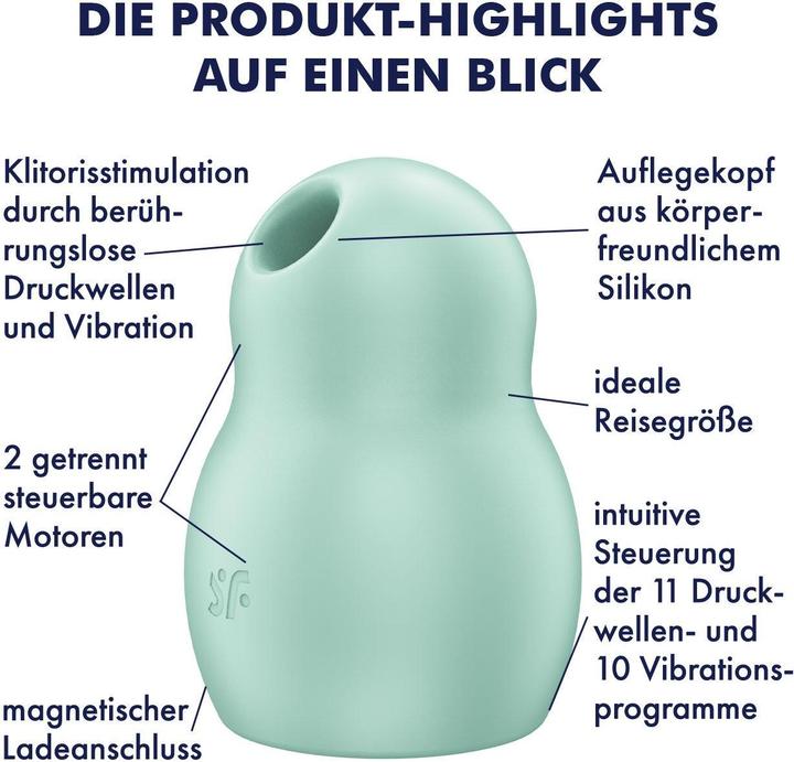 Image du produit Satisfyer Pro To Go 1 - Menthe