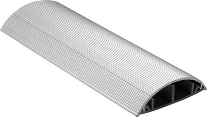 Immagine prodotto ACT Canalina di cablaggio di tipo rotondo con copertura in alluminio da 70 mm. Larghezza: 70 mm (Foro cavo, 100 cm)