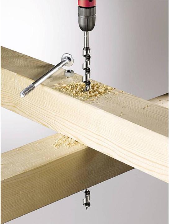 Produktbild kwb Schlangenbohrerset 6tlg. (12 mm, 16 mm, 10 mm, 18 mm, 14 mm, 8 mm)