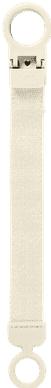 Produktbild Bibs Pacifier Clip Loop Ivory