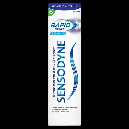 Actual product image Sensodyne Toothpaste Rapid Relief Effective Relief For Sensitive Teeth