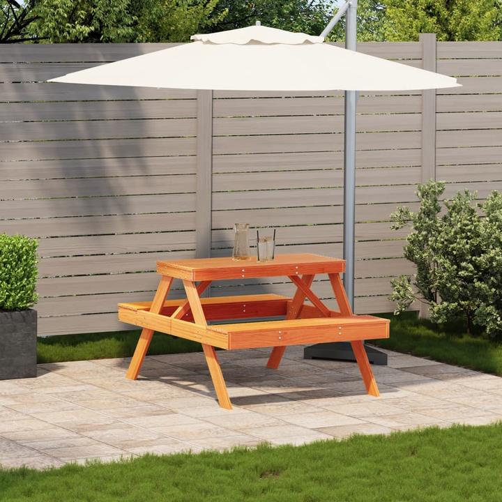 Produktbild vidaXL Picknicktisch (105 x 134 x 75 cm)