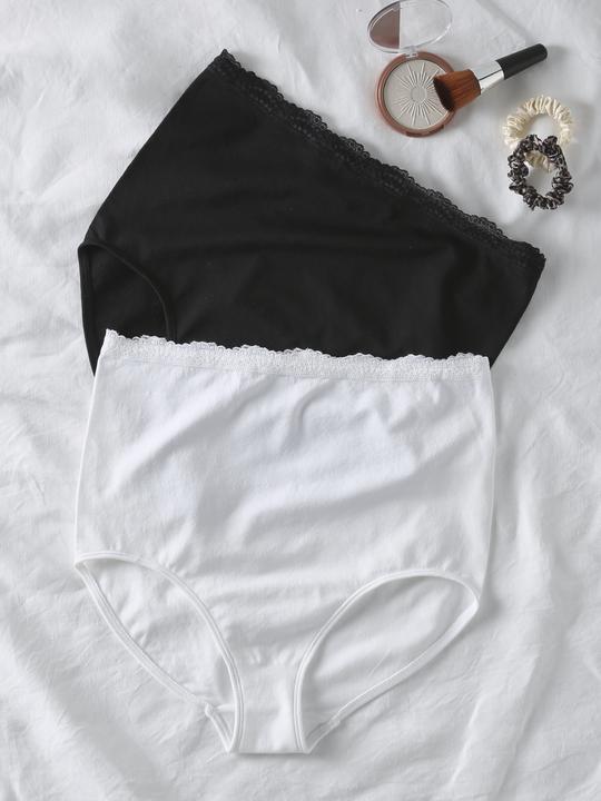 Envie de Fraise 2er-Pack nahtlose Umstands-Slips mit hoher Taille