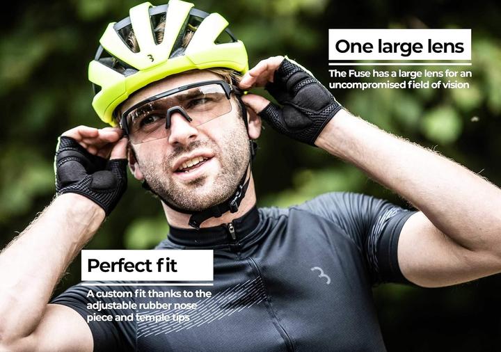 Image du produit BBB Verres Fuse PH/cadre noir mat (Noir mat, verres photochromiques (NXT))