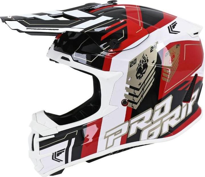 Produktbild ProGrip Motorrad-Cross-Helm (L)