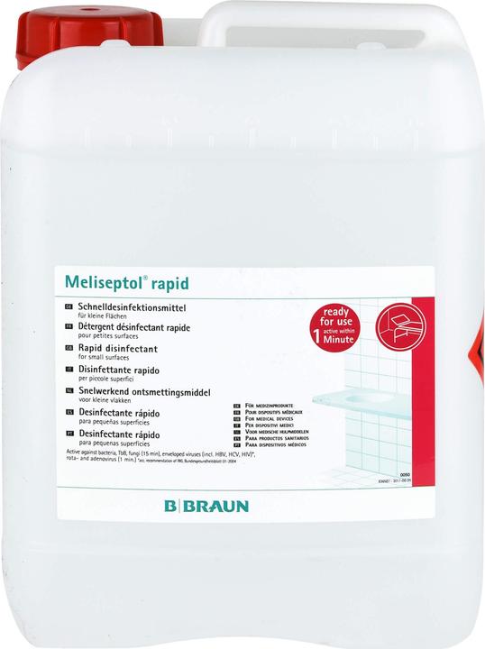 Image du produit Meliseptol Désinfection rapide à l'alcool (5000 ml)