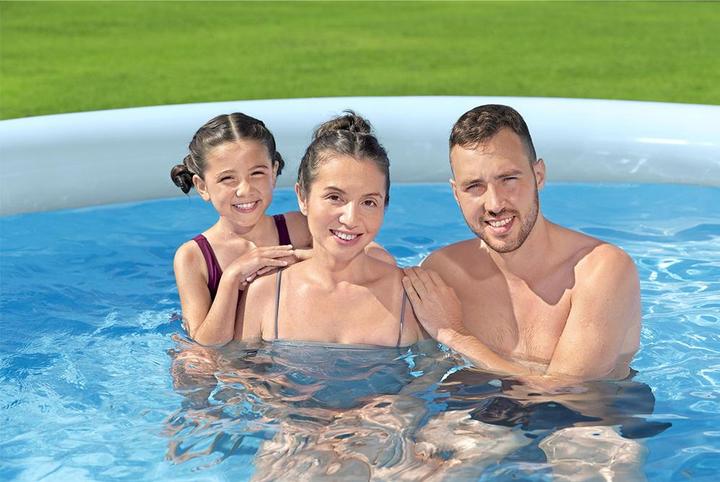 Actual product image Bestway Fast Set Round Inflatable Pool S et 4.57 m x 84 cm (457 x 84 cm)
