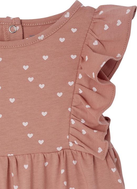 Immagine prodotto Vertbaudet Bio-Kollektion: Baby Kurzoverall mit Volantärmeln BASIC (104)