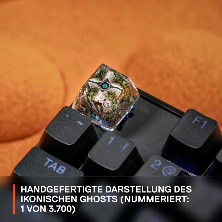 Actual product image SteelSeries Destiny 2 The Final Shape Collector's Item Handmade Resin Keycap