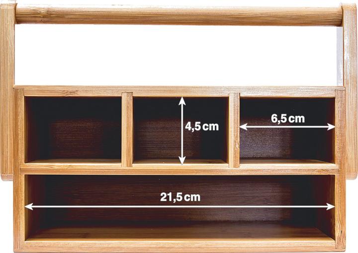 Actual product image Relaxdays Desk organizer
