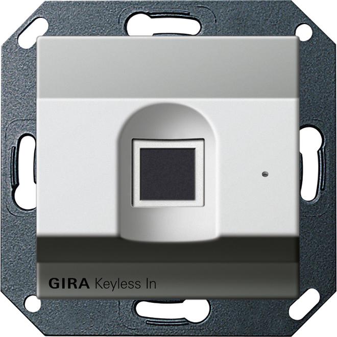 Gira, Zutrittskontrolle, Fingerprint-Leseeinheit 2617600 (Fingerabdruck)
