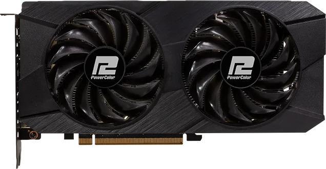 Actual product image Tul PowerColor AMD Radeon RX 7600 Fighter 2.0 8GB GDDR6 (8 GB, GDDR6)