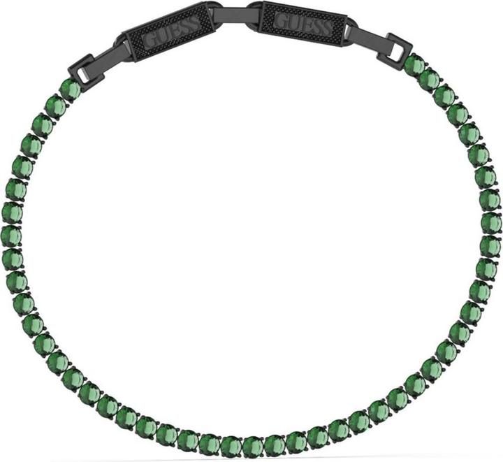 Produktbild Guess Men Ìs steel bracelet with zircons Eternity JUMB03237JWBKGNT/U (21.50 cm, Edelstahl)