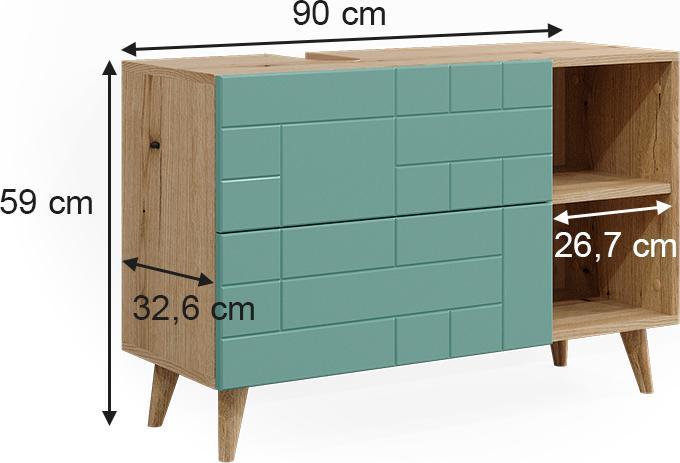 Produktbild Vicco Rudi (90 x 32.60 x 59 cm)