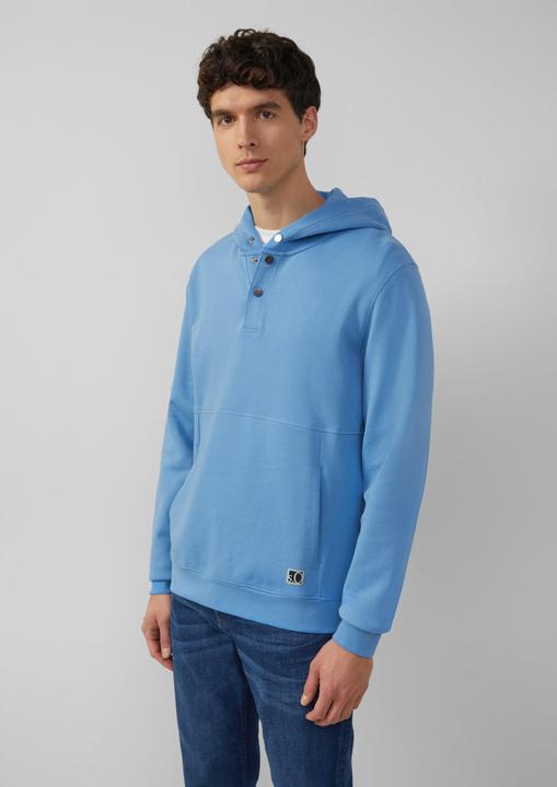 Actual product image S.Oliver Sweatshirt Strukturierter Hoodie mit Druckknöpfen und Kängurutasche (XXL)