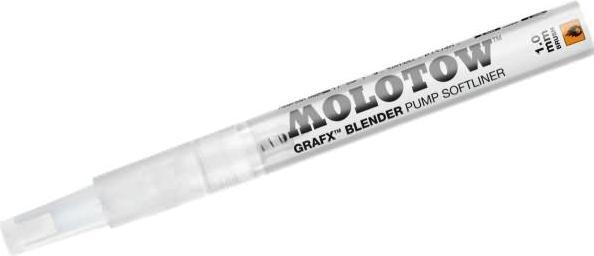 Produktbild Molotow Pump Softliner Blender 1mm transparent (Transparent, 1 mm, 1 x)
