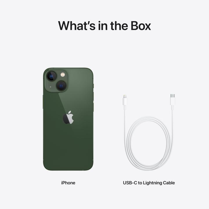 Immagine prodotto Apple iPhone 13 mini (512 GB, Verde, 5.40", SIM + eSIM, 12 Mpx, 5G)