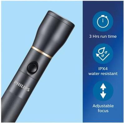 Productafbeelding Philips SFL7002T/10 zaklamp Zwart Push zaklamp LED (1200 lm)