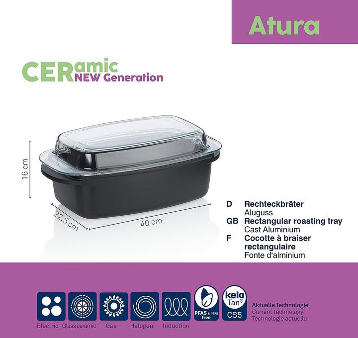 Produktbild Kela Atura Bräter mit Deckel