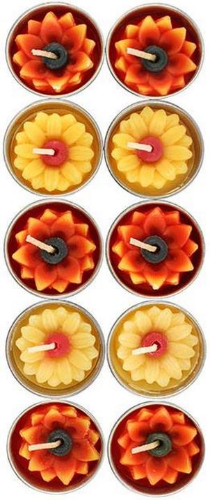 Produktbild Something Different SonnenblumenKerzen 10erPack (3400 lm)