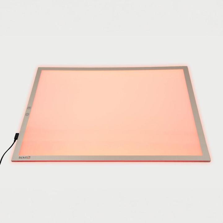 Actual product image TickiT Light panel with color change for children - rectangular A2 - (size 63.5 x 46 cm)