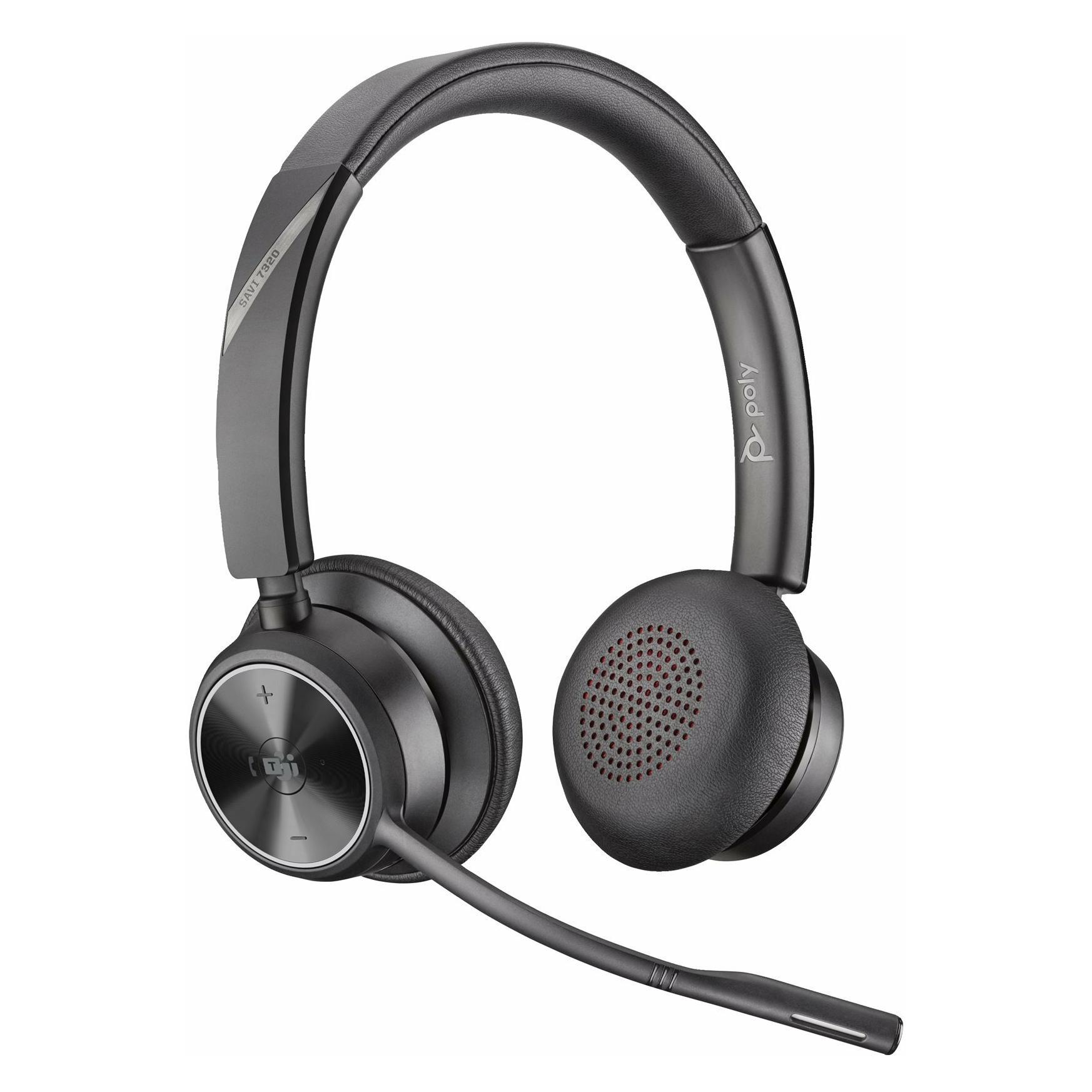 HP Poly Savi 7320 Stereo Microsoft Teams Certified DECT 1880-1900 MHz Top (Kabellos, Microsoft Teams